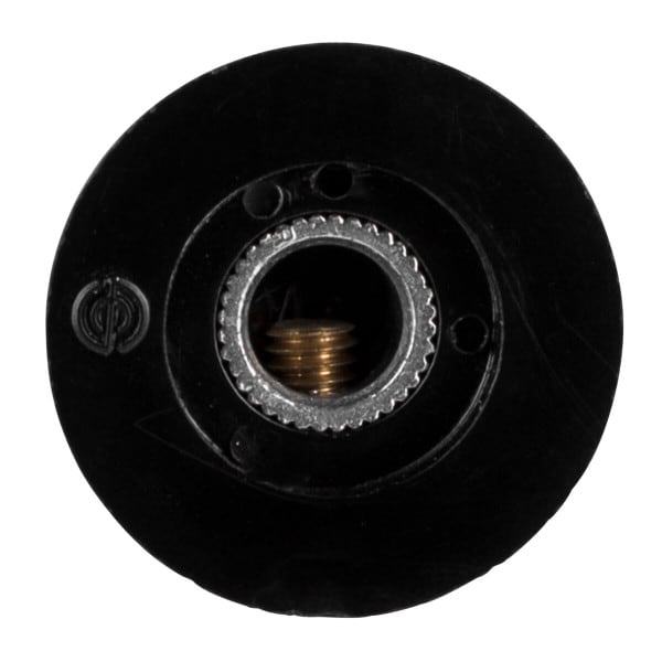 Main product image for Medium Phenolic Amp Knob Black 240-2204
